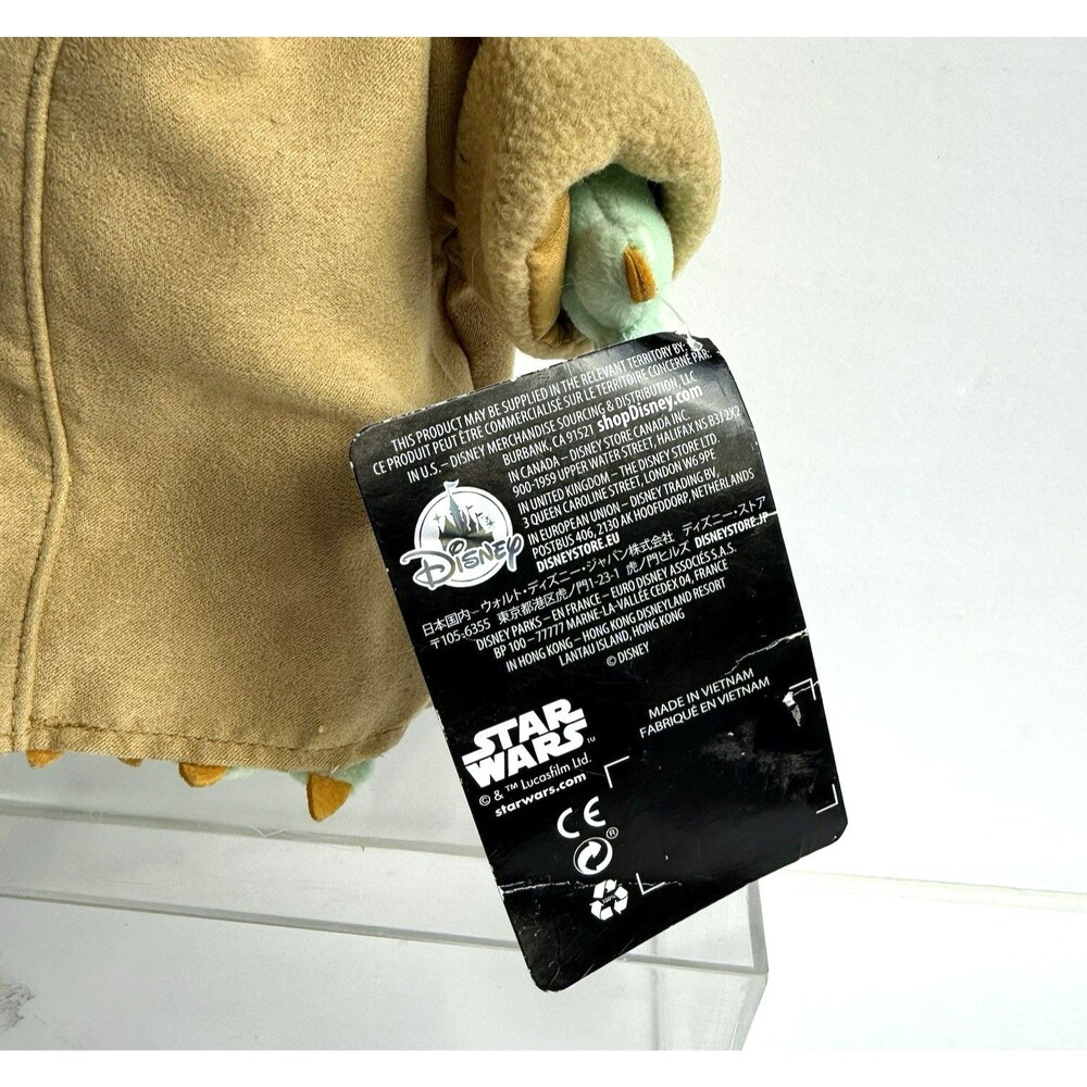 NWT Disney Parks The Child Baby Yoda 10'' Grogu Plush Star Wars The Mandalorian - Picture 3 of 10